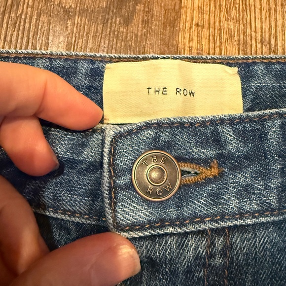 The Row Eglitta wide leg blue jeans size 27 - Picture 3 of 5